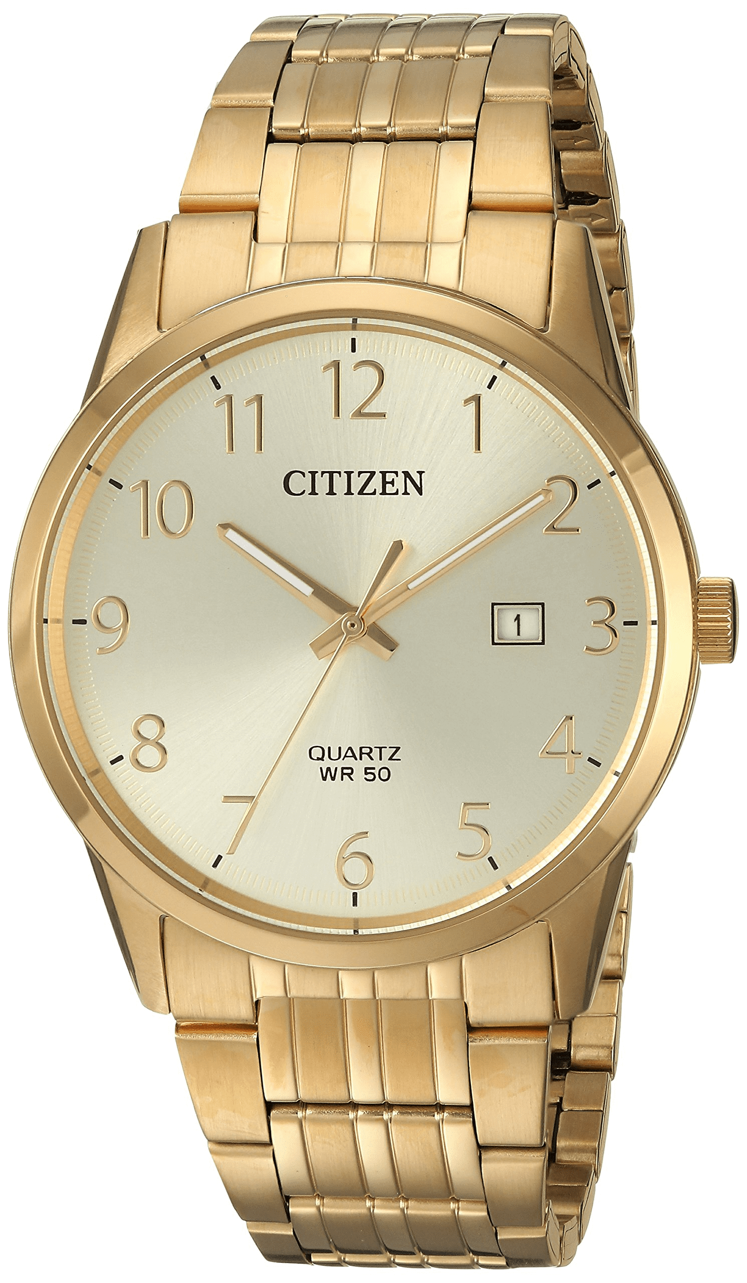 Reloj Citizen 60929 Quartz Bi5002-57q Hombre Dorado Full *watchsalas*